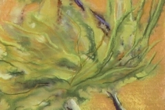 Seeds of Hope (7 of 15) • Acrylic & Pastel on Wood Panel • 4 x 4