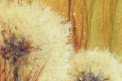 Seeds of Hope (9 of 15) • Acrylic & Pastel on Wood Panel • 24 x 12