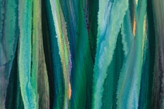 Grasses (mini) (1of 3) • Acrylic on Wood Panel • 12 x 6