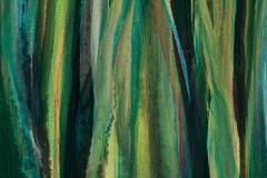 Grasses (mini) (2 of 3) • Acrylic on Wood Panel • 12 x 6
