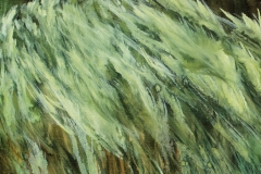 Wild Grasses 1 of 3 • Acrylic on paper • 8 x 11.5